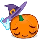 Telegram emoji Halloween Pumpkin