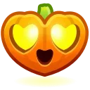 Стикер Halloween Team Emoji ❤
