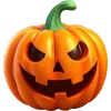 Эмодзи телеграм 3Д Хеллоуин