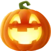 Telegram emoji 3Д Хеллоуин 