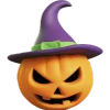 Telegram emoji 3Д Хеллоуин