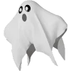 3Д Хеллоуин  emoji 👻