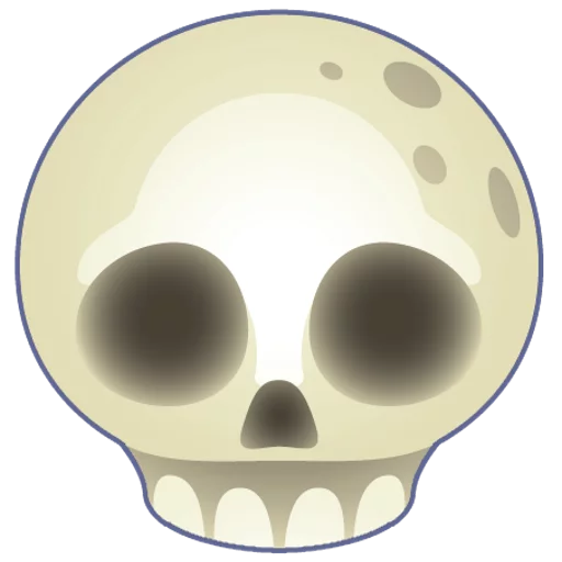 Halloween coming emoji 💀