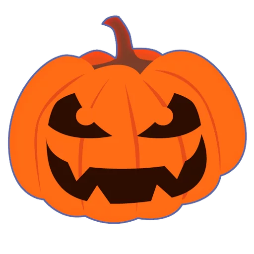 Halloween emoji 😠
