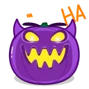 Halloween Pumpkin emoji 😈