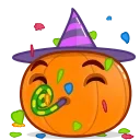 Halloween Pumpkin emoji 🥳