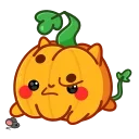 pumpkin  sticker 🐭
