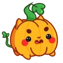 pumpkin emoji 😡