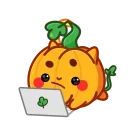 pumpkin emoji 💻