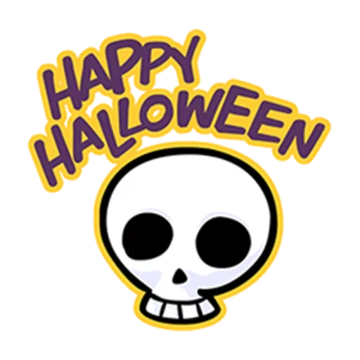Halloween stiker 😚