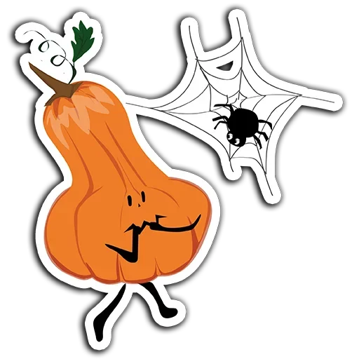 Стікер Telegram «Halloween pumpkins» 😜