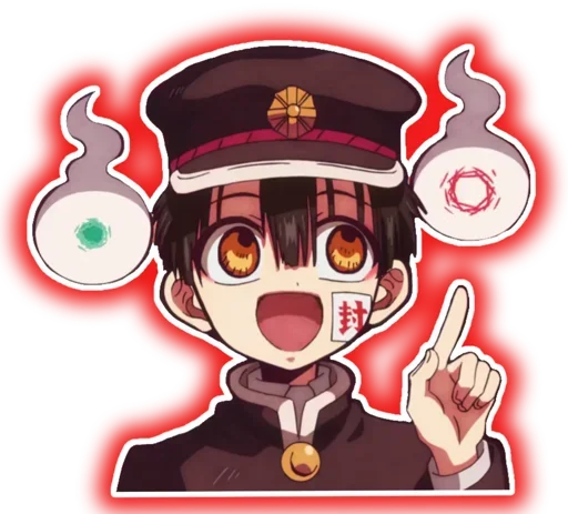 Telegram stiker «Hanako-kun» 😍