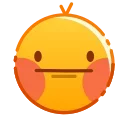 Емодзі Hand Drawn Emoji 😐