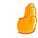 Емодзі Hand Drawn Emoji 🫸