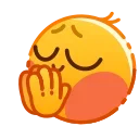 Эмодзи Hand Drawn Emoji 🙏