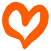 Емодзі Telegram «Сердечки | Hearts» 🧡