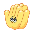 Hands for Friends emoji 🙏