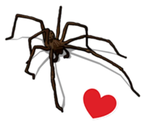 Эмодзи Handsome Spider ❤