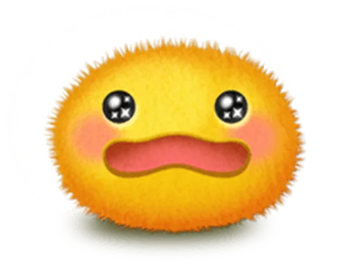 Telegram Sticker «Handy Emoji» 😧