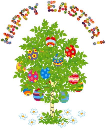 Telegram stiker «Happy Easter» 🎉