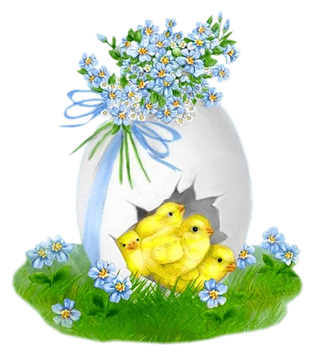 Happy Easter emoji 🐥