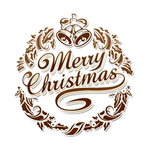 Happy Merry Christmas stiker ❄