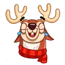 Happy New Deer emoji 😂