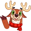 Happy New Deer emoji 👋