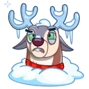 Happy New Deer emoji 🥶