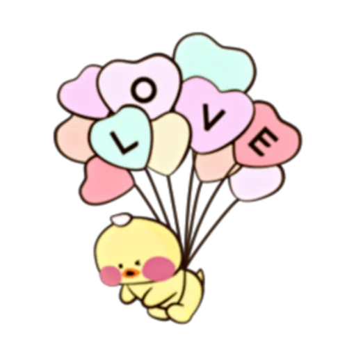 Happy Fanfanduck + fanfanchuu (FULL) [ENG] sticker 🐥