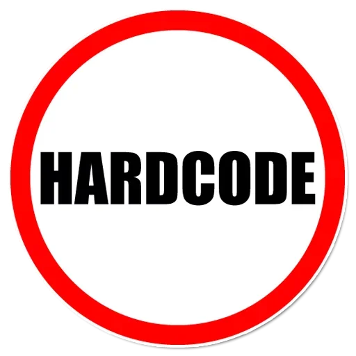 Емодзі Hardcode 😒