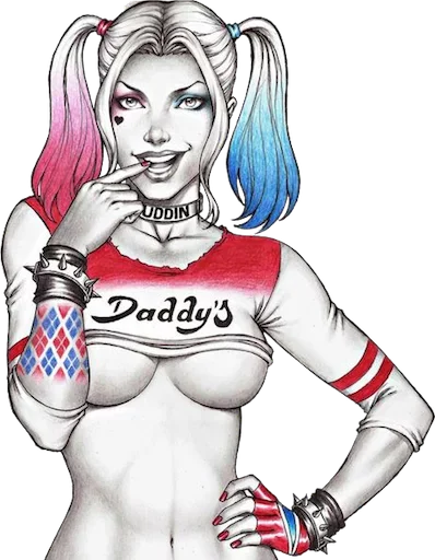 Harley Quinn  sticker 😉