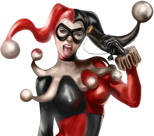 Telegram Sticker «Harley Quinn » 😎