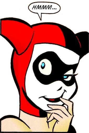 Harley Quinn  sticker 😒