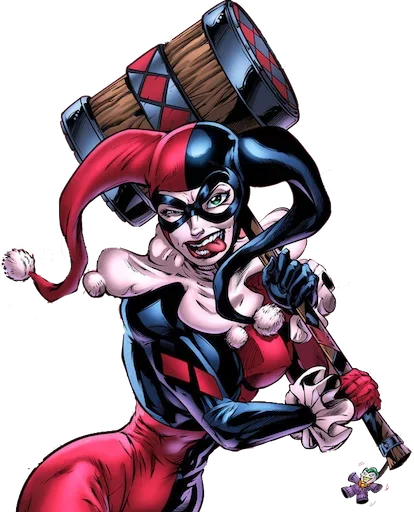Telegram Sticker «Harley Quinn» 😌