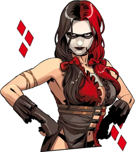 Telegram Sticker «Harley Quinn» 😚
