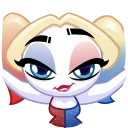 Harley Quinn emoji 💋