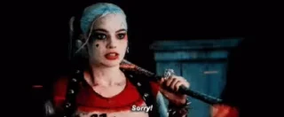 Harley Quinn sticker 😅