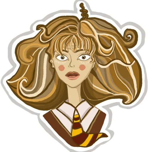 Telegram stiker «Harry Potter & his friends» 😨