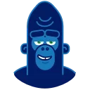 Harry Gorilla emoji 😘
