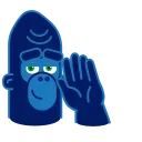 Harry Gorilla emoji 👋