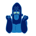Harry Gorilla emoji 🤷‍♂️