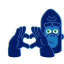 Harry Gorilla emoji ❤️