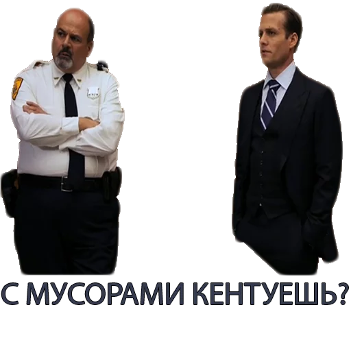 Telegram Sticker «Harvey Specter Russian Speaker ™» 👮‍♀️