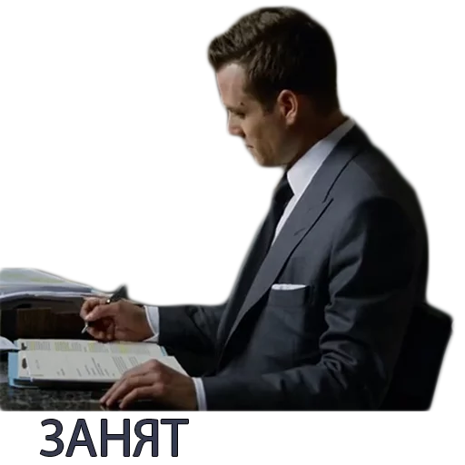 Harvey Specter Russian Speaker ™ stiker 🗣