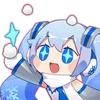 Hatsune Miku emoji 😼