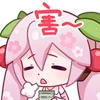 Hatsune Miku emoji 🥲
