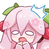 Telegram emojisi «Hatsune Miku» 😨