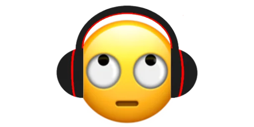 Headphones emoji 🙄