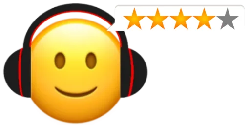 Headphones emoji 4⃣